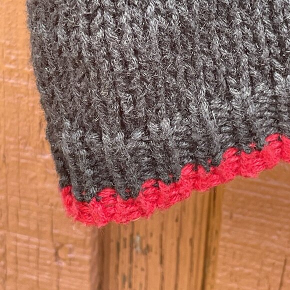 The Eagle's Eye Knit Sweater Womens Med Scottish Bear 1993 Grandma Cottage Core - Picture 9 of 11